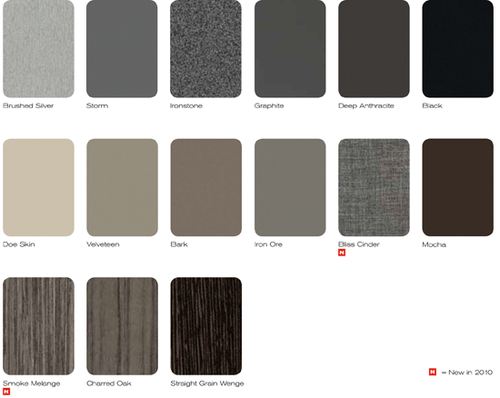 Formica Colour Swatches :: Experienced Office Furniture
