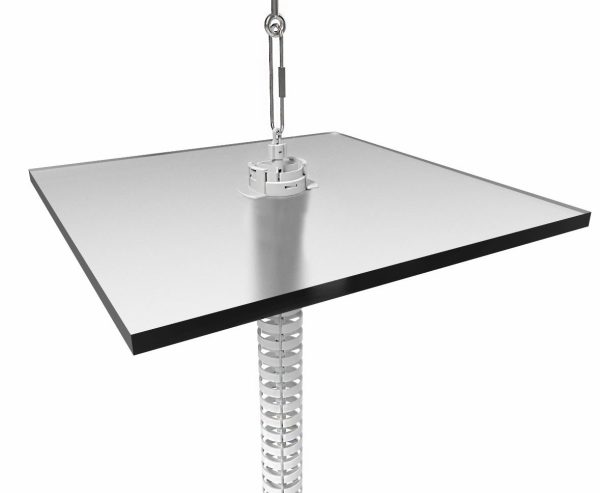 CIRQLATE UMBILICAL FLOOR TO CEILING KIT + ROUND DISC BASE CIRQLATE UMBILICAL FLOOR TO CEILING KIT + ROUND DISC BASE