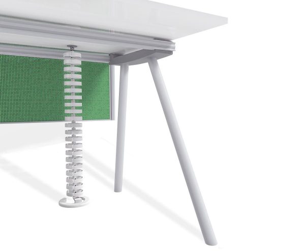 CIRQLATE UMBILICAL CABLE FLOOR TO DESK KIT HORSESHOE BASE
