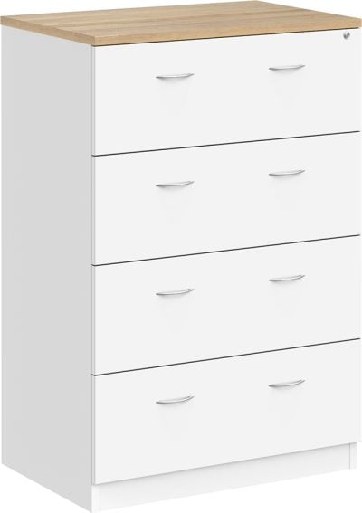 ACADEMY 4 DRAWER LATERAL FILING CABINET