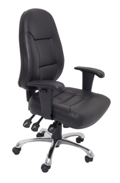 PU 300 HIGH BACK LEATHER EXECUTIVE CHAIR