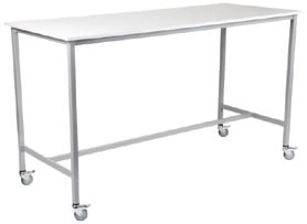 ACADEMY HIGH TABLE ON CASTORS