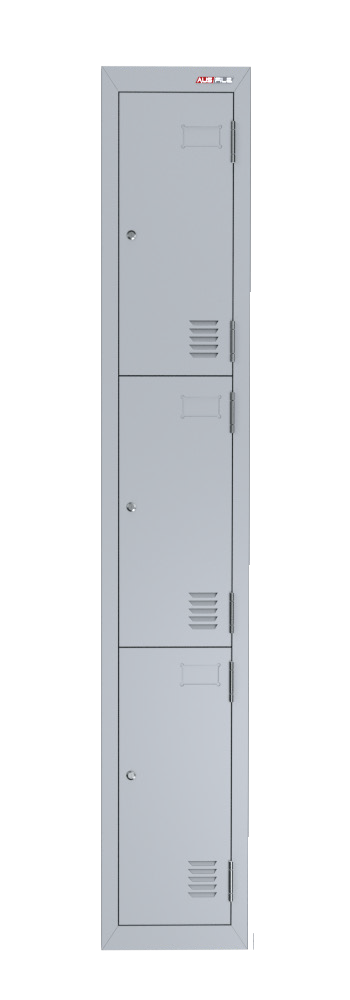 AUSFILE THREE DOOR LOCKER