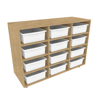 Sebel B53 - 12 Tote Storage Unit