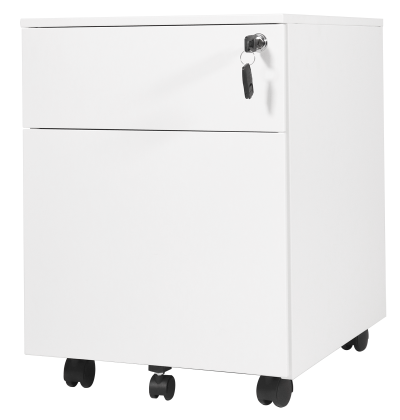 GO STEEL MOBILE PEDESTAL 2 DRAWER