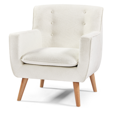 GEORGIA BOUCLE LOUNGE CHAIR