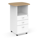 Academy 2 Drawer + file Teacher Station