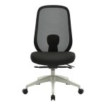 Light Grey frame/Black mesh/Black seat