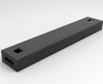 BLACK CABLE TRAY SUITS 1200MM(W) DESK +$140.00