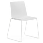 WHITE SEAT/WHITE FRAME